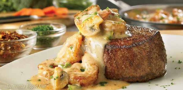 Outback Steakhouse Dinner Menu