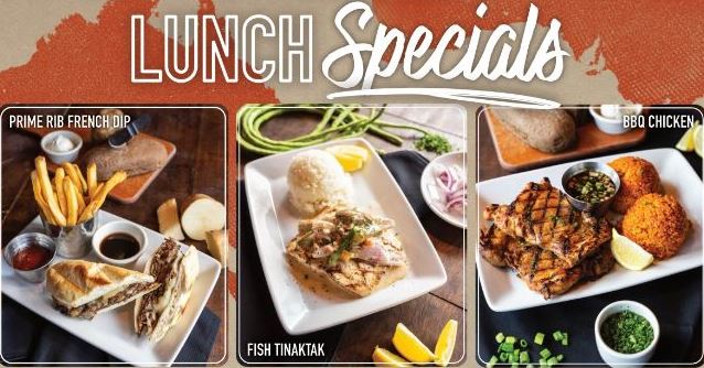 Outback Steakhouse Lunch Menu