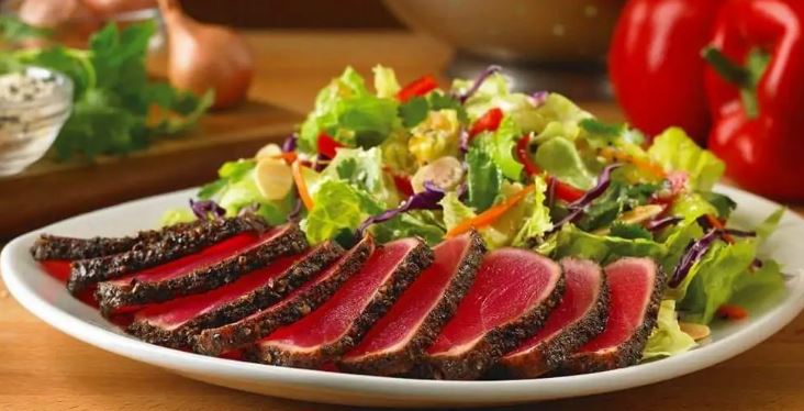 Outback Steakhouse Seared Peppered Ahi