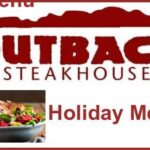 Outback Steakhouse Holiday Menu