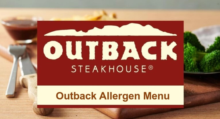 Outback Allergen Menu